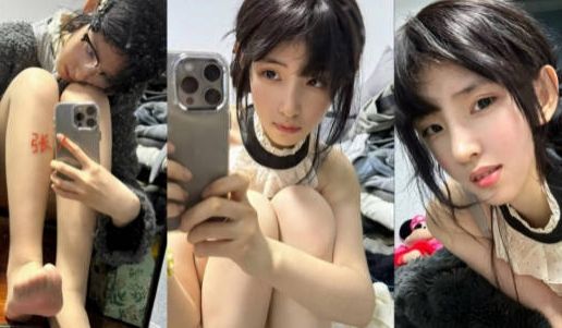 【最新爆料】，抖音微博究极反差高颜露脸女大【张人