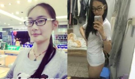 百度云泄密流出可爱的师大小师妹生活照与男友激情视