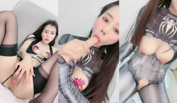 晚晚儿-情趣蜘蛛侠