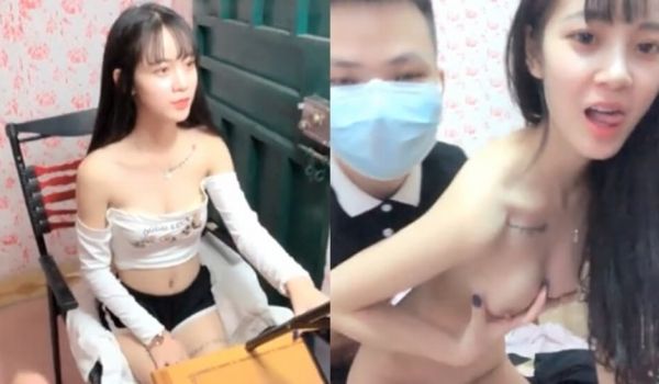 网红美女开直播和男友激情啪啪口交后入爆操