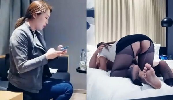 约了个熟女TP啪啪OL风开裆黑丝沙发调情大力猛操