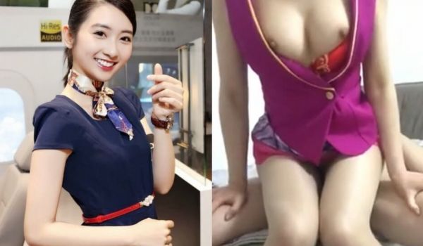 空姐制服开档丝袜红色高跟鞋来我房间偷情啪啪做爱_