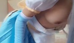 COS美女诱惑自慰