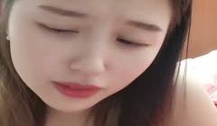 B2607嗲嗲超会诱惑气质美女！性感睡衣大红唇！