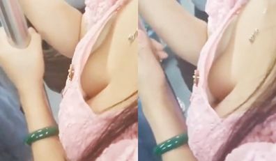 906路公交车上偷拍小姐姐美乳