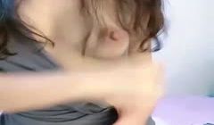 婴儿肥甜美小姐姐！拿出假屌自慰一波！半脱下肉丝，