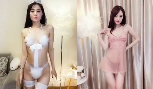 情趣连体网袜美女小姐姐 特写美穴揉搓阴蒂，张开双
