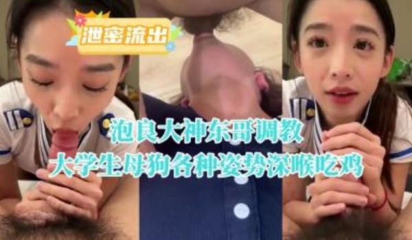 泡良大神东哥调教大学生母狗各种姿势深厚吃鸡