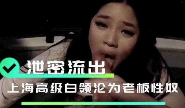 泄密流出 上海高级白领沦为老板性奴