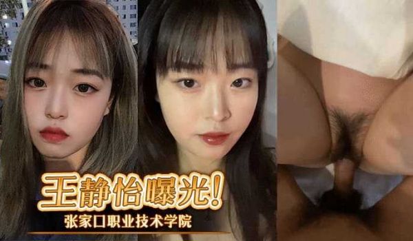 张家口职业技术学院王静怡生活中的乖乖女，床上做爱
