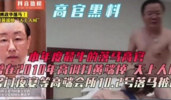 网曝高官黑料，年度最牛的落马高官