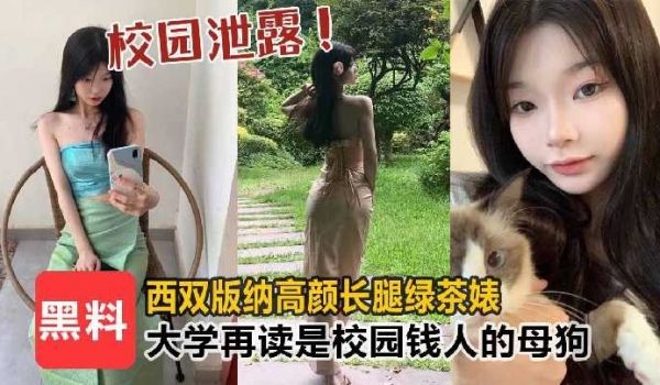 西双版纳高颜长腿绿茶婊大学在读是校园有钱人的母狗