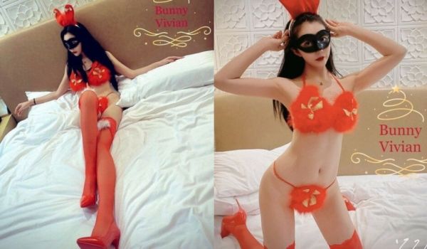 网红女神爱丝袜Vivian姐-玩操超诱惑女神口爆