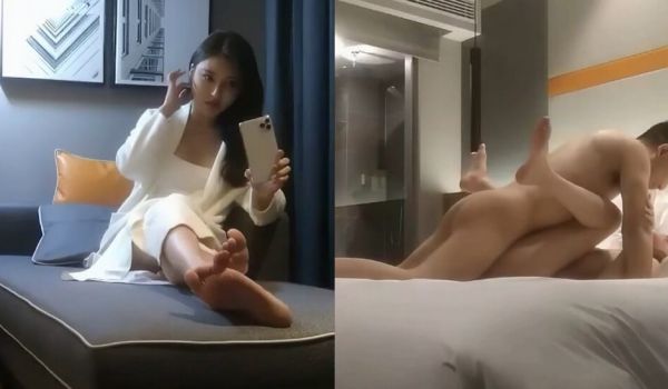 酒店约的高颜值外围女神美乳诱人、温柔听话花式啪啪