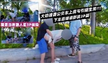大奶骚妻公交车上勾引陌生男2