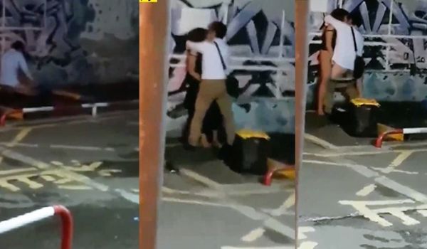 最新门事件带着行李箱的游客被个衣着性感的小姐带到
