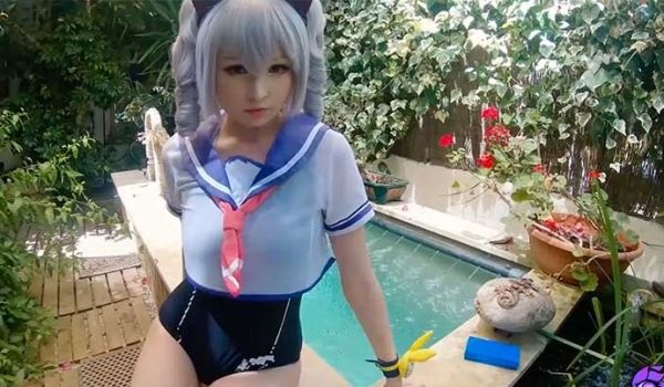 【Cosplay扮演】叫女友COS成我爱的角色.