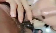 【混血大奶女神】 KTV与炮友口交吞精还是精液好