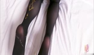 【柚子猫】《原神》COS刻晴 无套爆操制服女神内