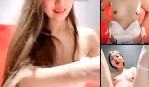 美女扣B流奶直播