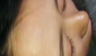 新同事文静少妇，第一天就被带去开房