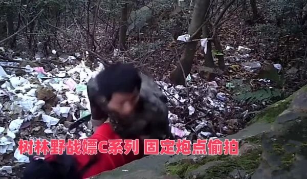 树林野战嫖C系列 固定炮点偷拍