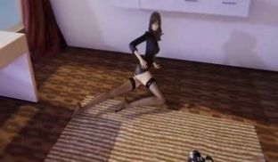 3D动漫性感女老师