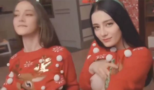 AI-迪丽热巴-双胞胎的圣诞夜礼物惊喜