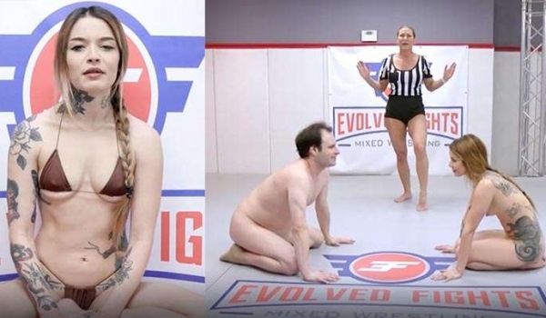 男女互搞MMA男的会故意输掉任女人蹂躏吗