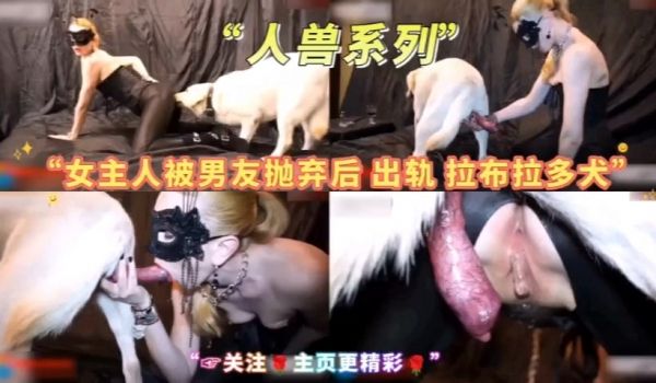 经典人兽系列女主人出轨拉不拉多