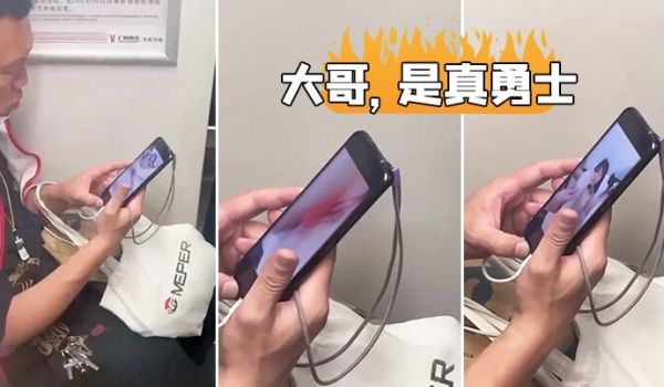大哥是真正的勇士