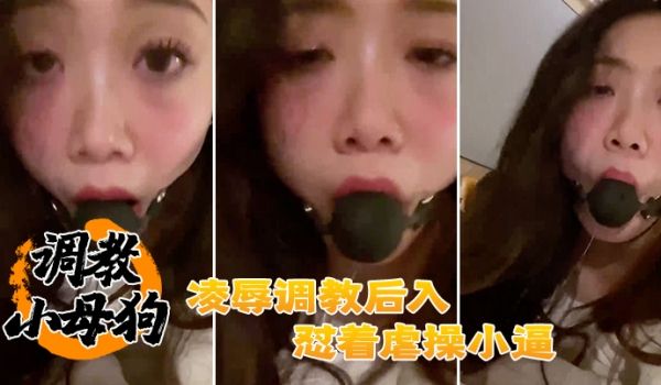 调教母狗凌辱后入怼操小逼