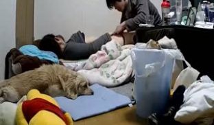 家庭摄像头破解强开小夫妻私密生活变态长毛男癖好特