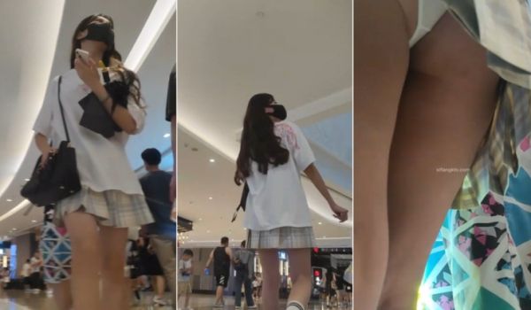20205781414用户上传抄底穿着JK烫个大