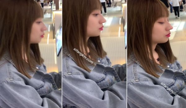 20208216664用户上传抄底颜值小妹蓝色条