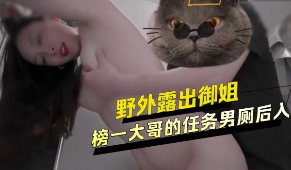 野外露出御姐榜一大哥的任务男厕后入