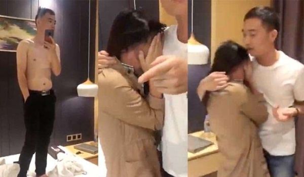 抓奸现场新婚不久妻子出轨