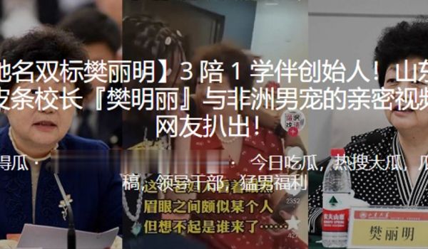 山东.大学皮.条校长樊明.丽与非洲.男宠的.亲密