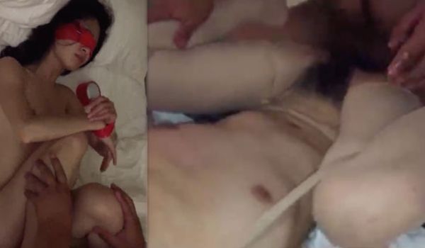 迷奸系列已婚OL喝醉被迷奸检尸菊花松弛双洞齐开