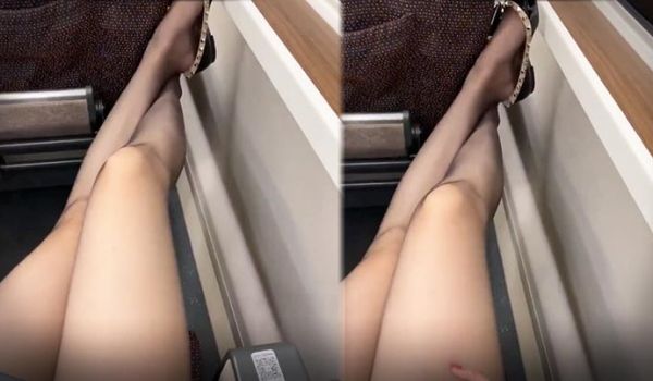 小姐姐的美腿那么细