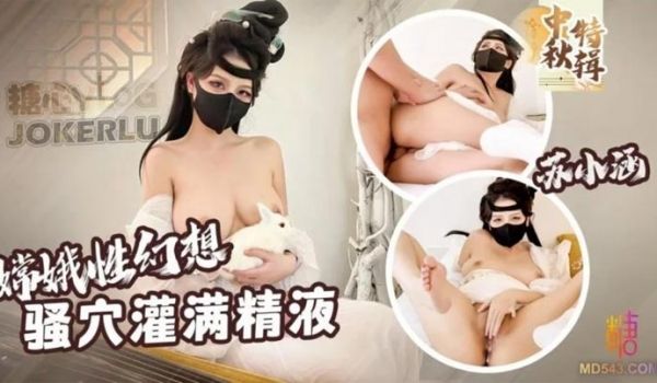 中秋特辑嫦娥仙子的性幻想玉足淫穴侍奉后羿肉棒骚穴