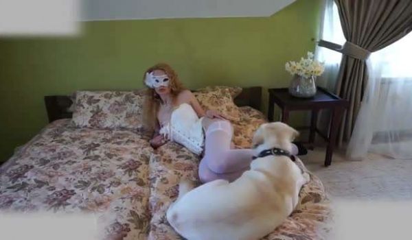 极品身材美女口爆爱犬