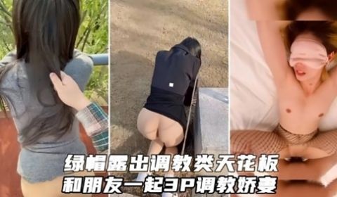 绿帽露出调教类天花板和朋友一起3P调教娇妻