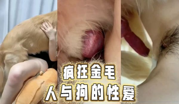 疯狂金毛人与狗的性爱
