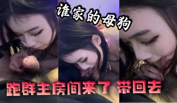 谁家的母狗跑群主房间来了带回去