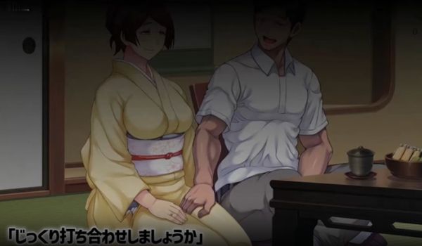 老牌温泉旅馆的小老板娘好色到让人惊叹的地步