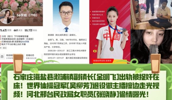 热点精选石家庄海盐县澉浦镇副镇长金明飞出轨被捉奸