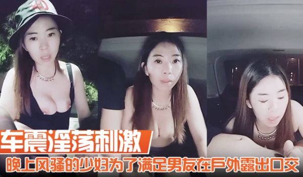 车震淫荡刺激胆子真大啊晚上风骚的少妇为了满足男友