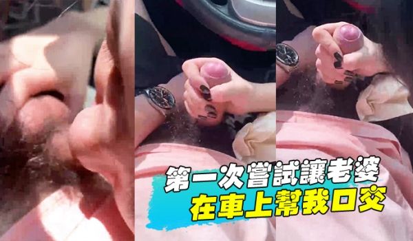 第一次尝试让老婆在车上帮我口交