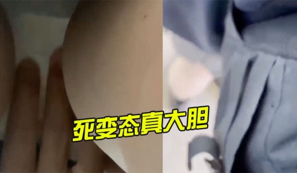 死变态真大胆还上手摸了